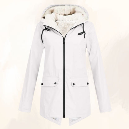 Nordika ⏐ Veste d'hiver imperméable avec doublure en fourrure douce