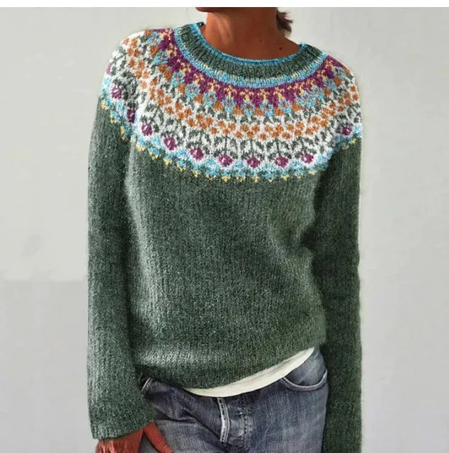 Eline | Pull rétro automne