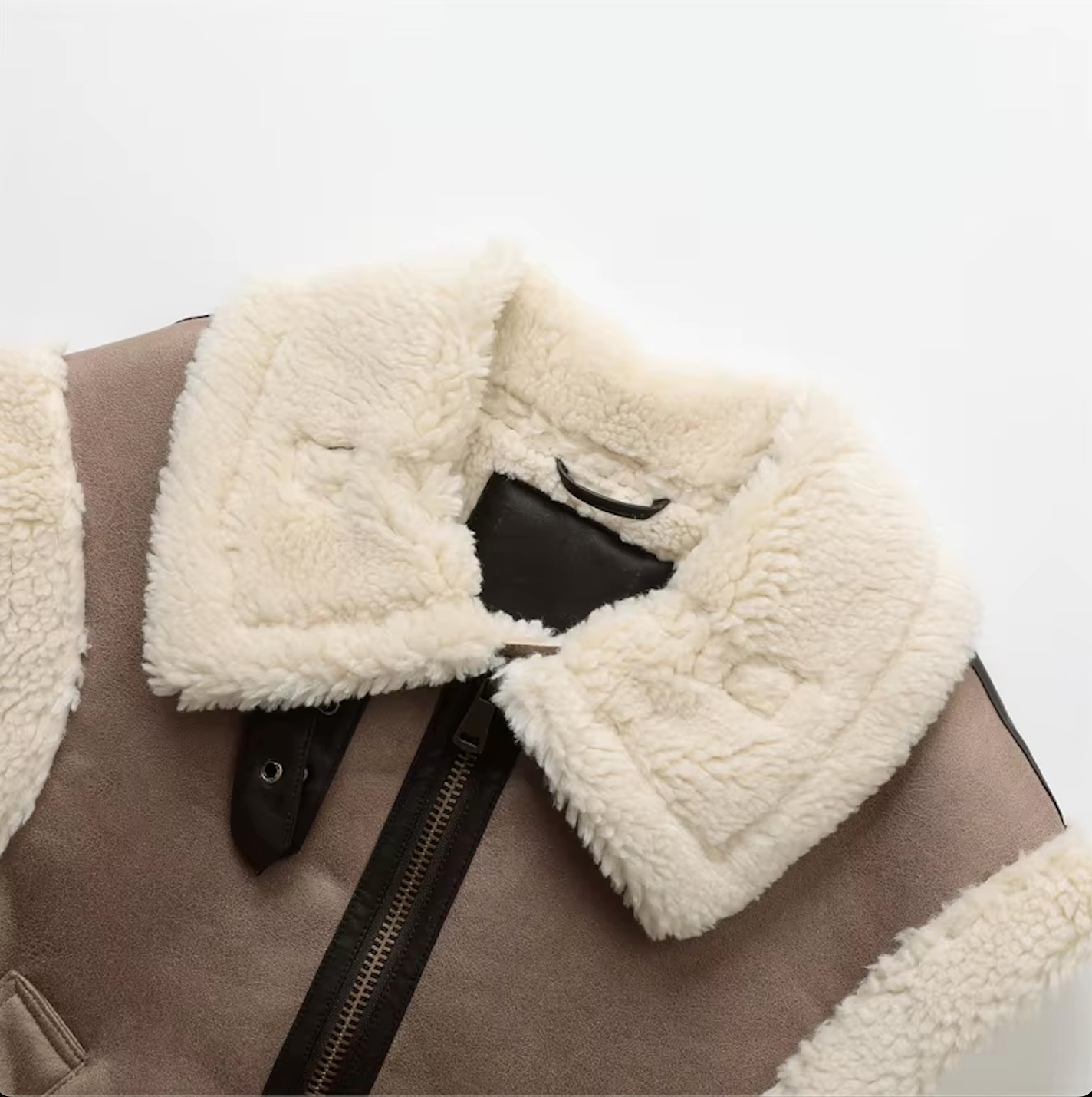 Coco  | Gilet en daim sans manche avec doublure Polaire