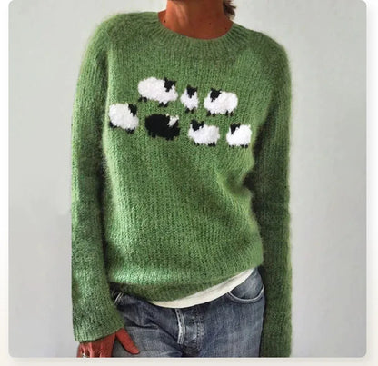 Eline | Pull rétro automne